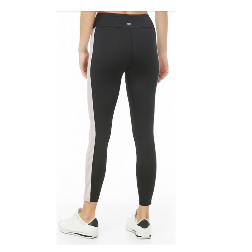 Forever 21 Active Metallic Striped Leggings (NWT) - Picture 4 of 5